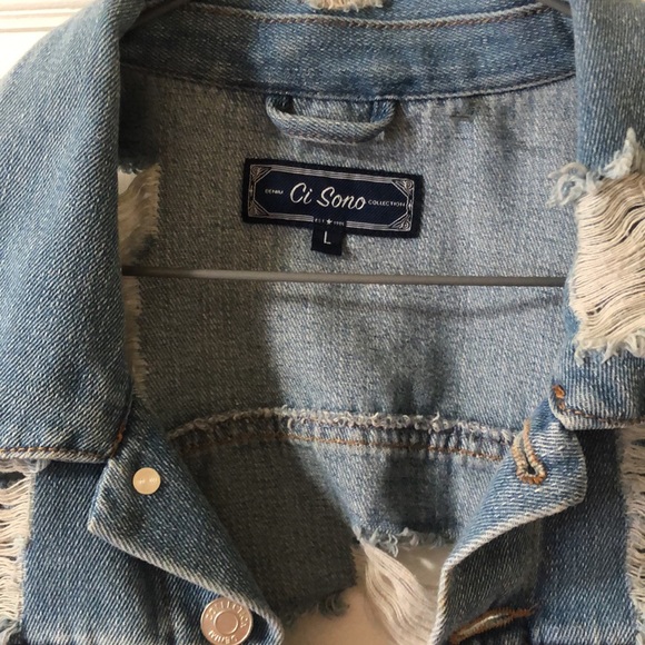 Ripped Jean Jacket - Picture 2 of 5